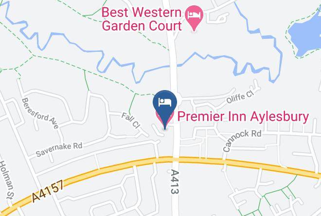 Bucks - Premier Inn Aylesbury Hotel Maps