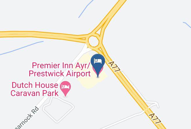 South Ayrshire - Premier Inn Ayr Prestwick Airport Hotel Maps
