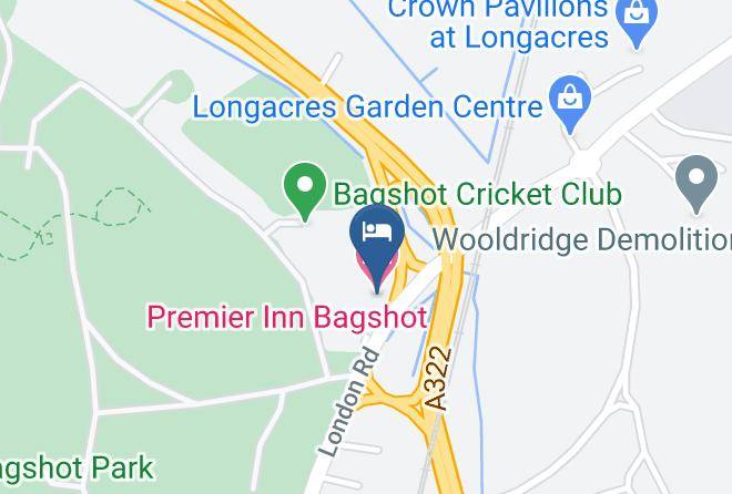 Surrey - Premier Inn Bagshot Hotel Maps
