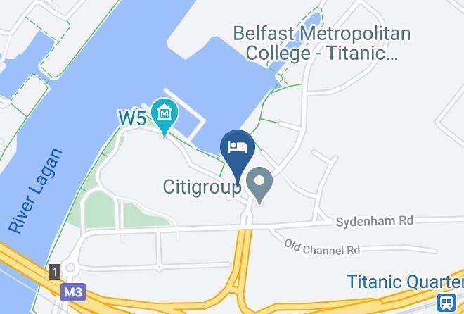 Belfast City - Premier Inn Belfast Titanic Quarter Hotel Maps