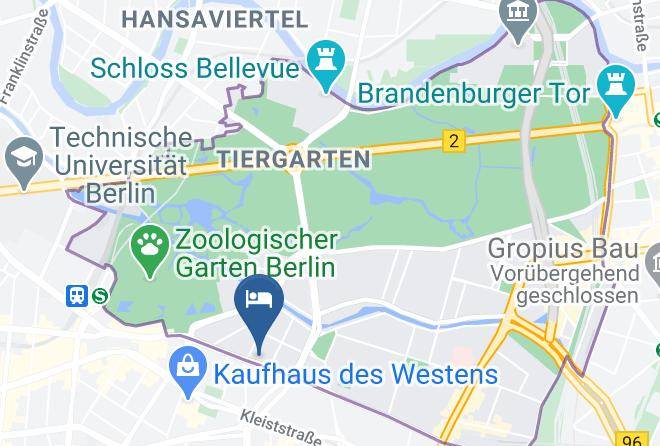 Stadt Berlin - Premier Inn Berlin City Centre Hotel Maps