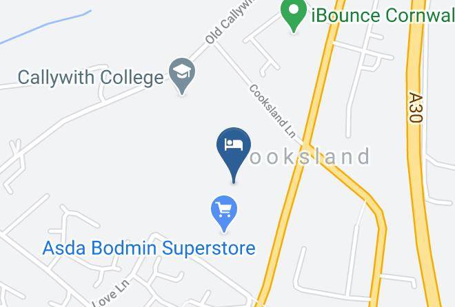 Cornwall - Premier Inn Bodmin Maps