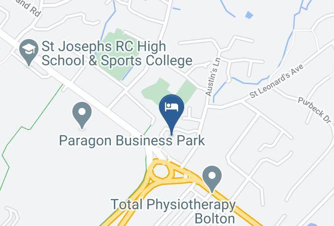 Greater Manchester - Premier Inn Bolton West Hotel Maps
