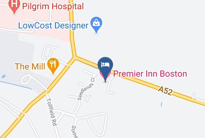 Lincs - Premier Inn Boston Hotel Maps