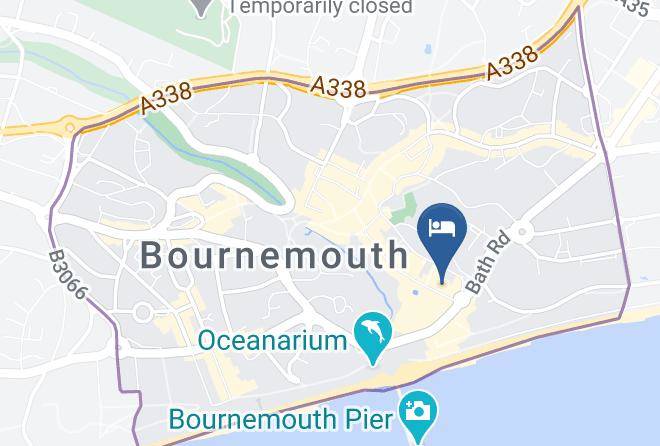 Bournemouth - Premier Inn Bournemouth Central Hotel Maps