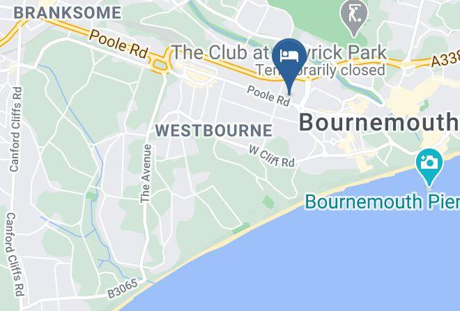 Bournemouth - Premier Inn Bournemouth Westbourne Hotel Maps