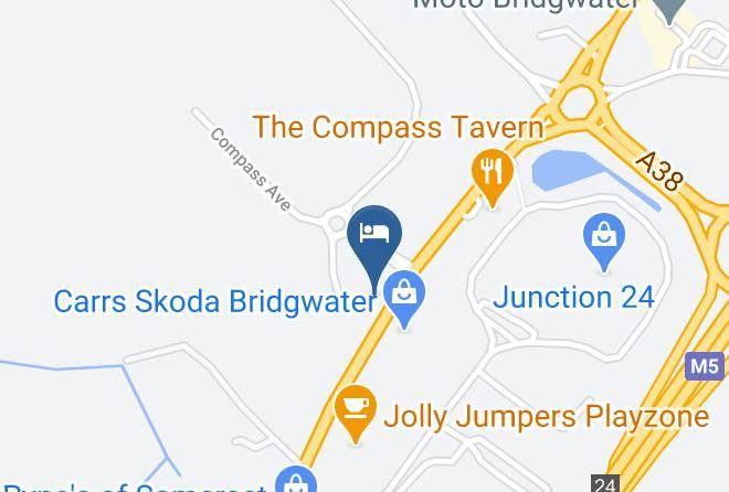 Somerset - Premier Inn Bridgwater Gateway Maps