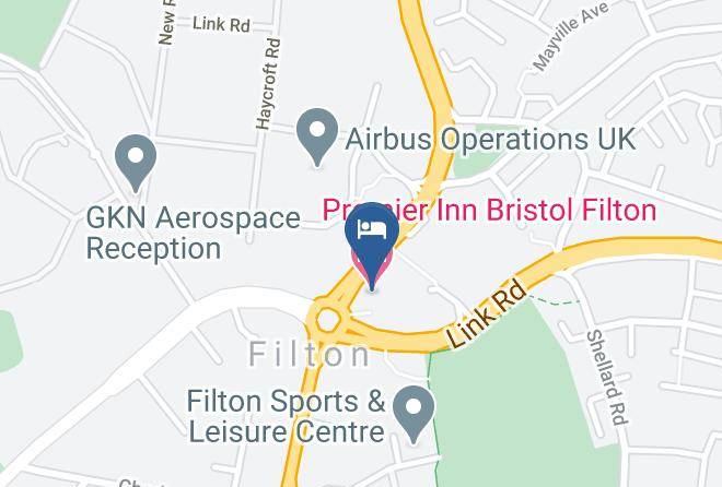South Gloucestershire - Premier Inn Bristol Filton Hotel Maps