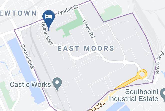 Cardiff - Premier Inn Cardiff City South Hotel Maps