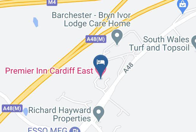 Newport - Premier Inn Cardiff East Hotel Maps