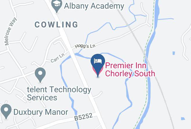 Lancs - Premier Inn Chorley South Hotel Maps