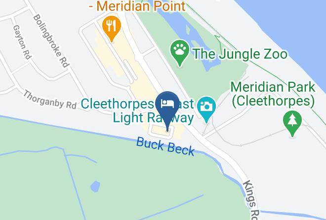 North East Lincolnshire - Premier Inn Cleethorpes Hotel Maps