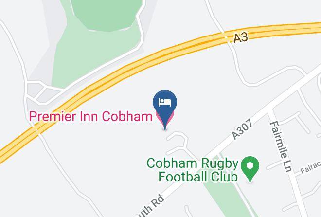 Surrey - Premier Inn Cobham Hotel Maps