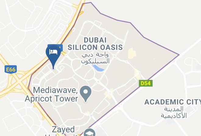 Dubai - Premier Inn Dubai Silicon Oasis Hotel Maps