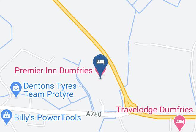 Dumfries And Galloway - Premier Inn Dumfries Hotel Maps