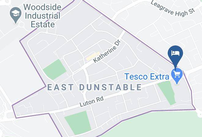 Premier Inn Dunstable Luton Hotel Map