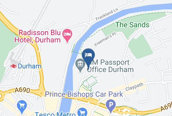 Durham - Premier Inn Durham City Centre Hotel Maps