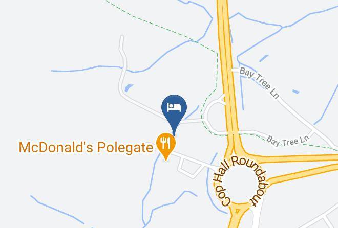 East Sussex - Premier Inn Eastbourne Polegate Maps
