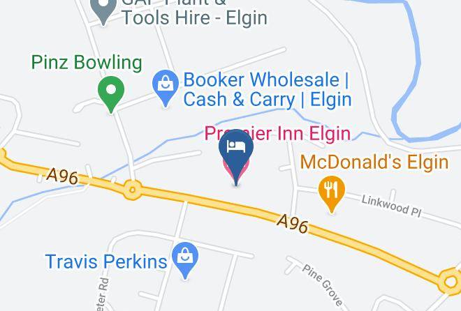 Moray - Premier Inn Elgin Maps