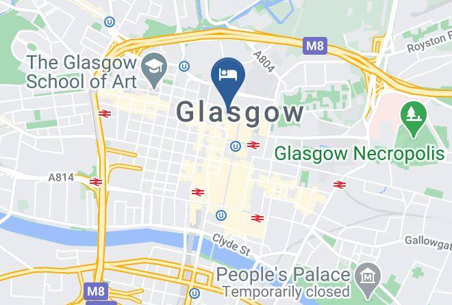Glasgow City - Premier Inn Glasgow City Centre Buchanan Galleries Hotel Maps