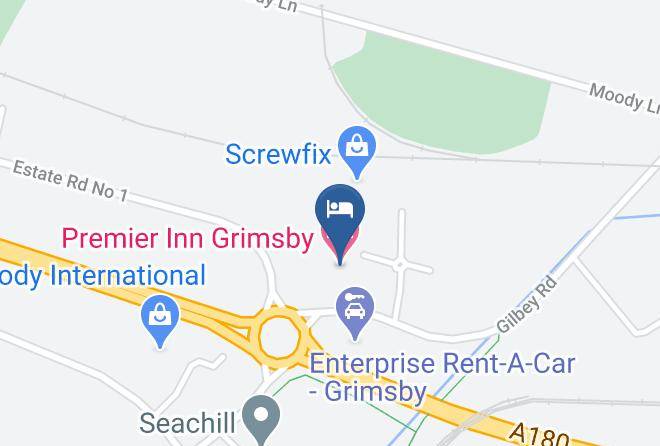 North East Lincolnshire - Premier Inn Grimsby Hotel Maps