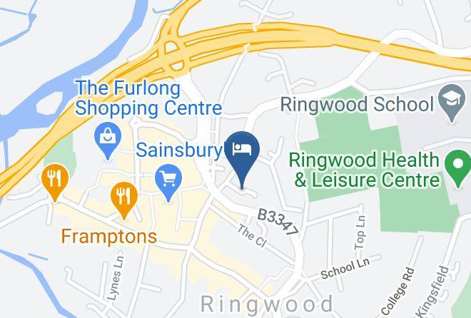 Hants - Premier Inn Ringwood Maps