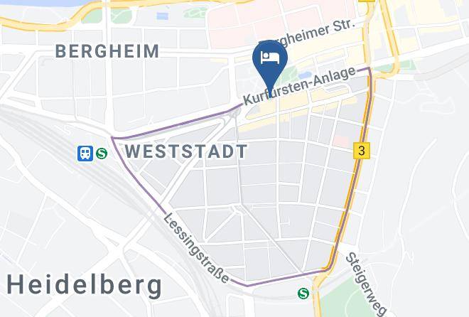 Heidelberg - Premier Inn Heidelberg City Zentrum Hotel Maps