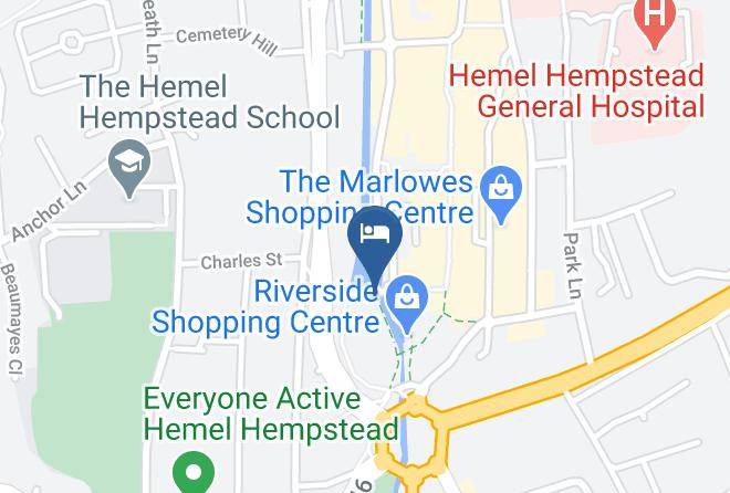Herts - Premier Inn Hemel Hempstead Central Hotel Maps