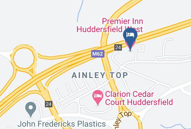 Calderdale - Premier Inn Huddersfield West Hotel Maps