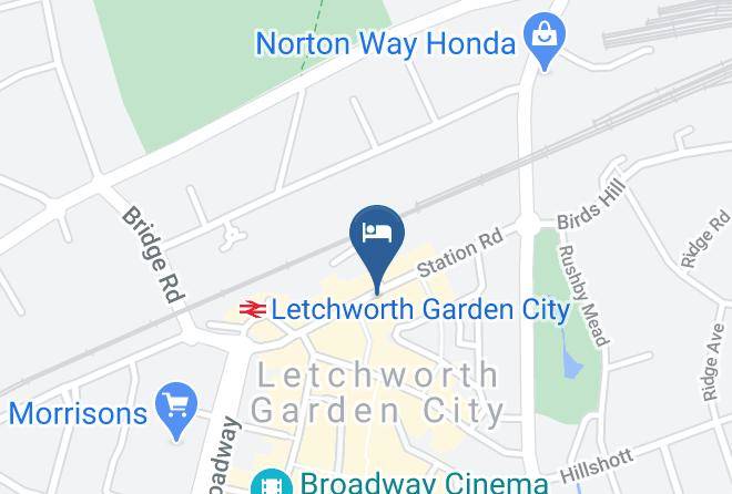 Herts - Premier Inn Letchworth Garden City Hotel Maps