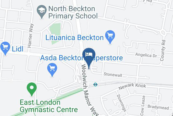 London - Premier Inn London Beckton Hotel Maps