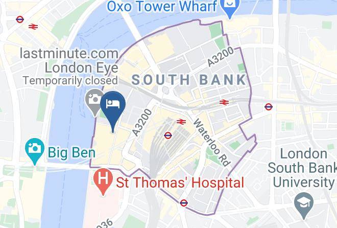 London - Premier Inn London County Hall Hotel Maps