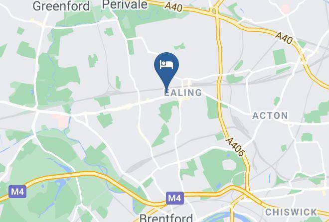 London - Premier Inn London Ealing Hotel Maps