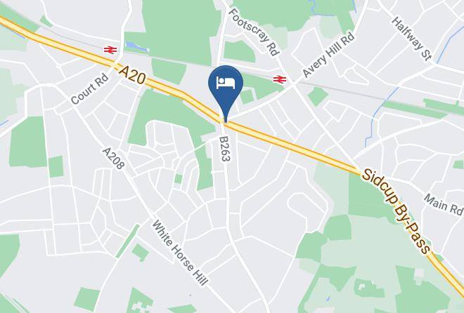 London - Premier Inn London Eltham Hotel Maps