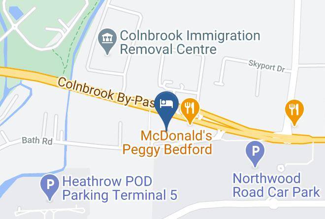 London - Premier Inn London Heathrow Airport Terminal 5 Hotel Maps