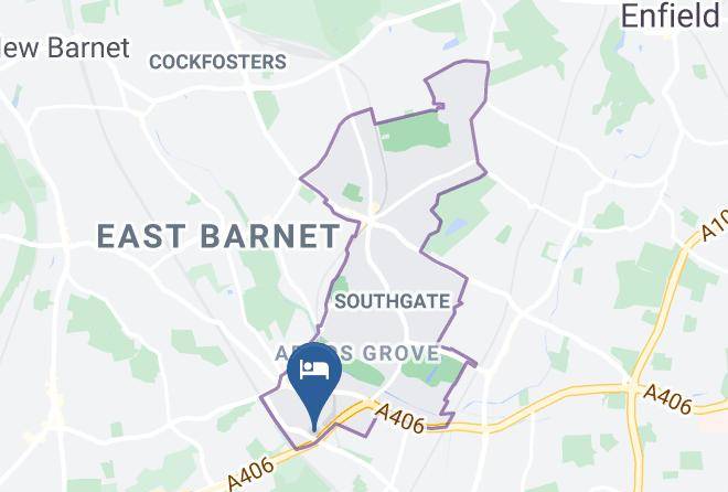 London - Premier Inn London New Southgate Maps