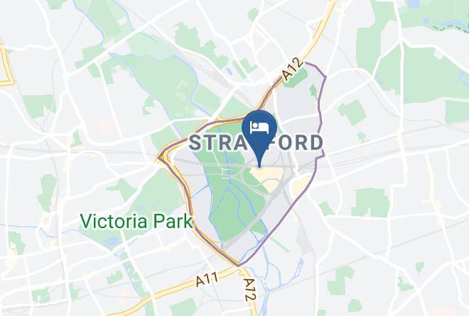 London - Premier Inn London Stratford Hotel Maps