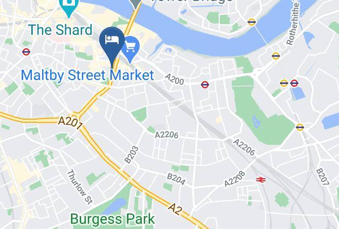 London - Premier Inn London Tower Bridge Hotel Maps