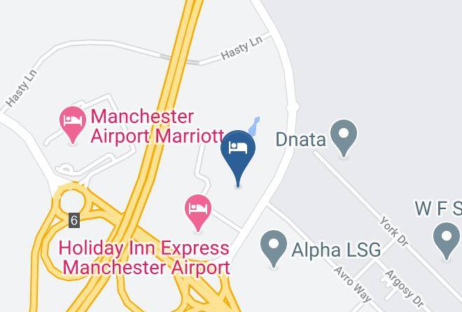 Greater Manchester - Premier Inn Manchester Airport M56 J6 Runger Lane North Hotel Maps