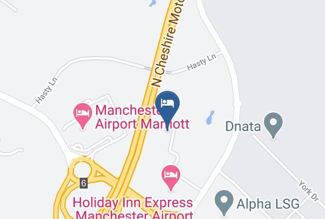Greater Manchester - Premier Inn Manchester Airport Runger Lane South Maps