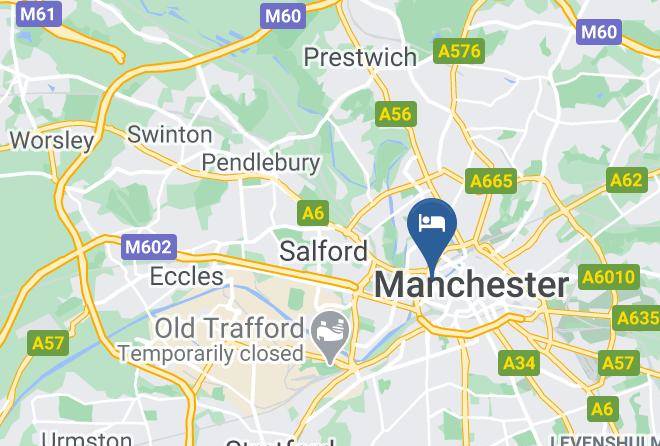 Greater Manchester - Premier Inn Manchester City Centre West Hotel Maps