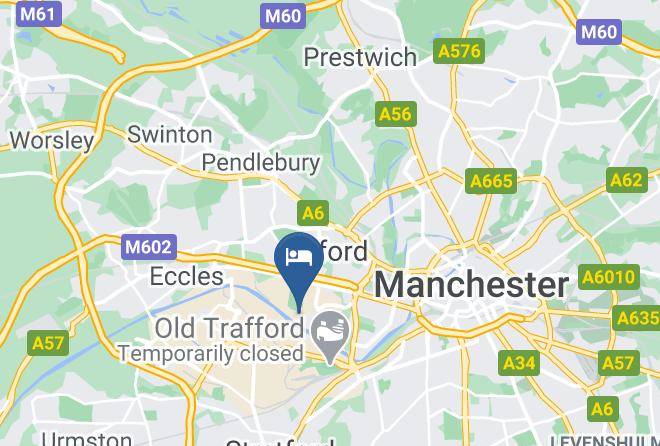 Greater Manchester - Premier Inn Manchester Salford Media City Hotel Maps