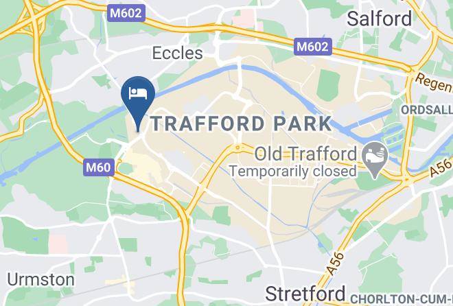 Greater Manchester - Premier Inn Manchester Trafford Centre North Hotel Maps