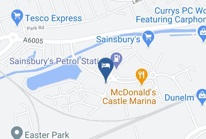 Nottingham City - Premier Inn Nottingham Castle Marina Hotel Maps
