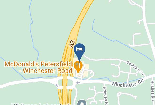 Hants - Premier Inn Petersfield Hotel Maps
