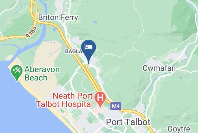 Neath Port Talbot - Premier Inn Port Talbot Hotel Maps