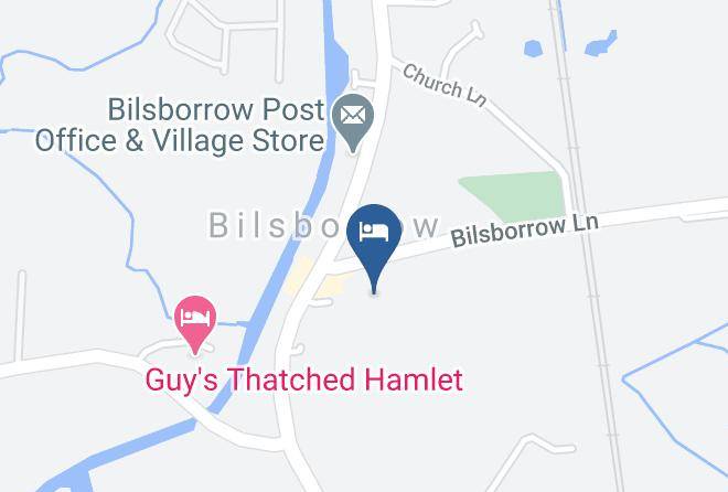 Lancs - Premier Inn Preston North Hotel Maps