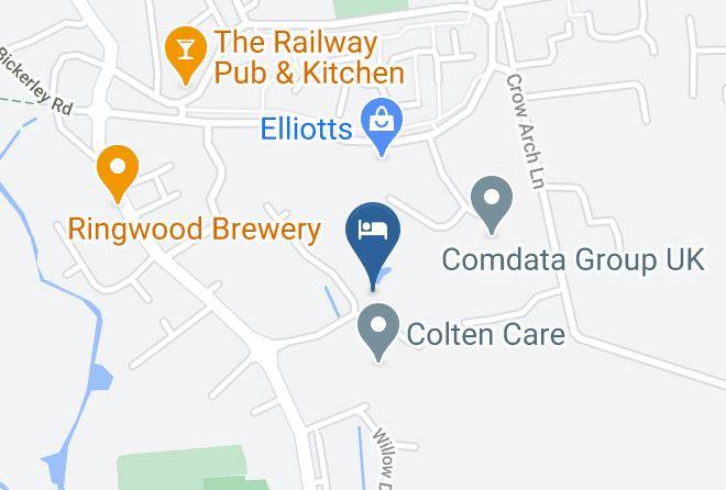 Hants - Premier Inn Ringwood Hotel Maps