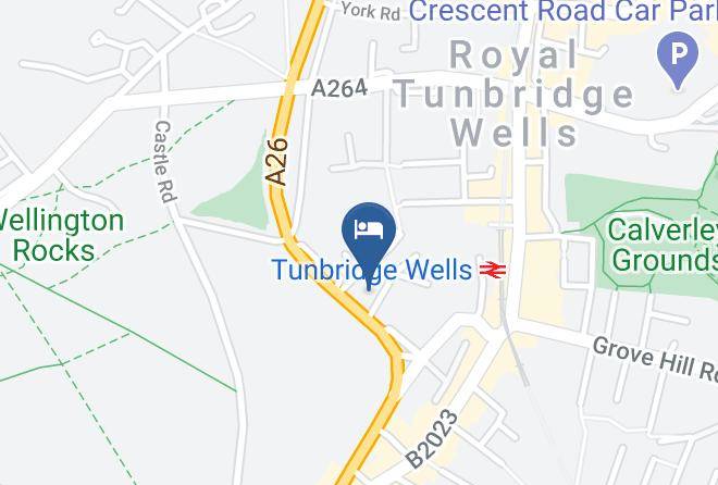 Kent - Premier Inn Royal Tunbridge Wells Maps