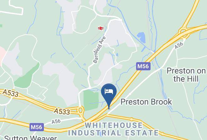 Premier Inn Runcorn Hotel Map